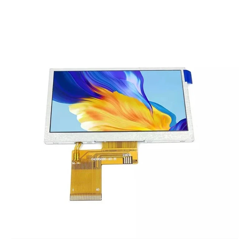 4.3 Zoll IPS 480x272px TFT ohne Touchscreen