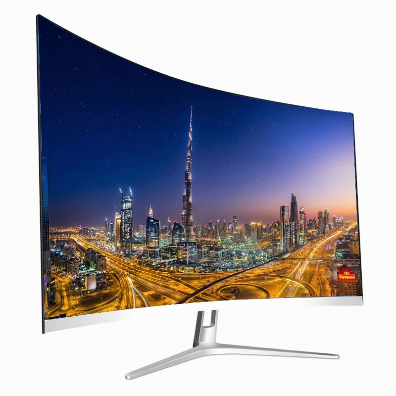Hot Sale Pc 2k Monitor 144hz 27 Inch Gaming monitorCompetition Curved Widescreen IPS/Led HDMI/VGA Input,