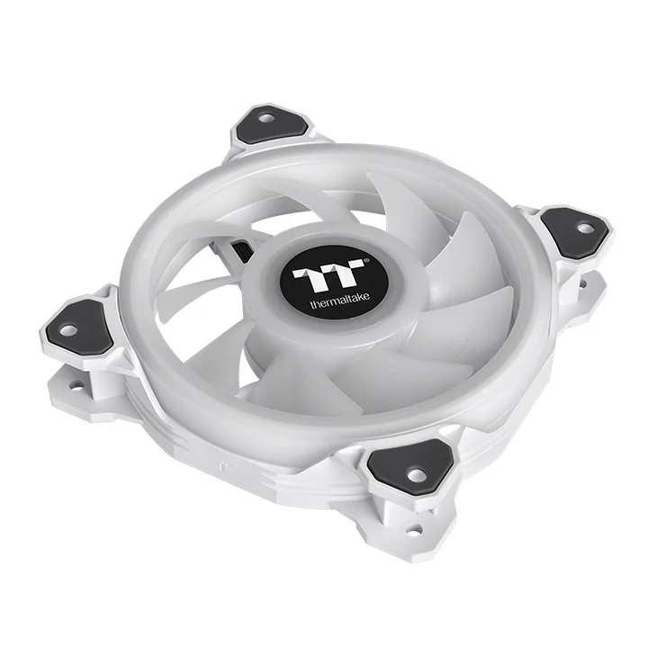 Riing Quad 12 RGB Snow White Gehäuselüfter (3-Fan Pack)