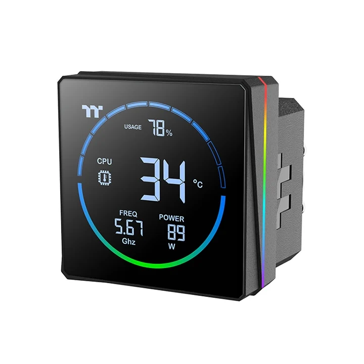 TH240-S V3 ARGB AIO Wasserkühlung - Segment-LCD-Display