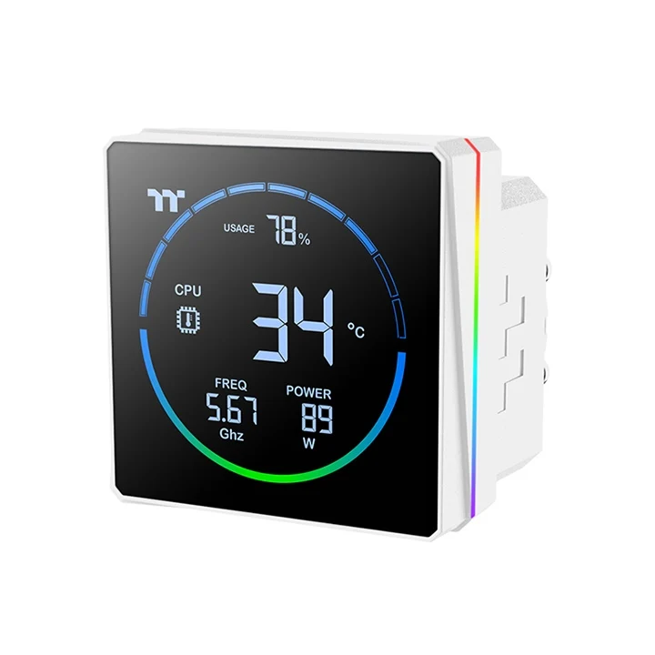 TH240-S V3 ARGB AIO Wasserkühlung - Segment-LCD-Display