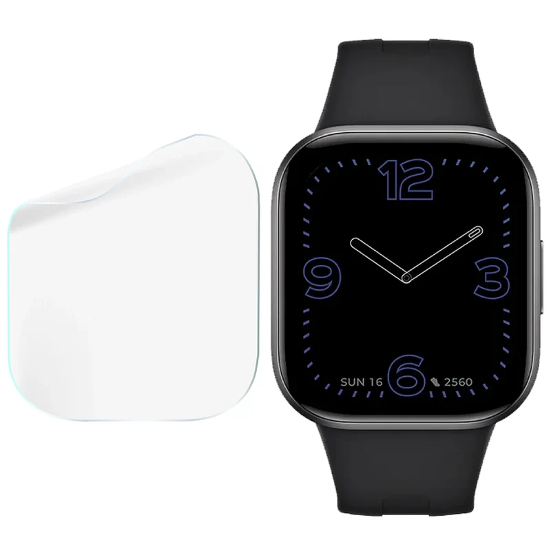Schutzfolie für den Bildschirm für Xiaomi Redmi Watch 6 Active, Bizon Watch HydroFlex, 3 Stück
