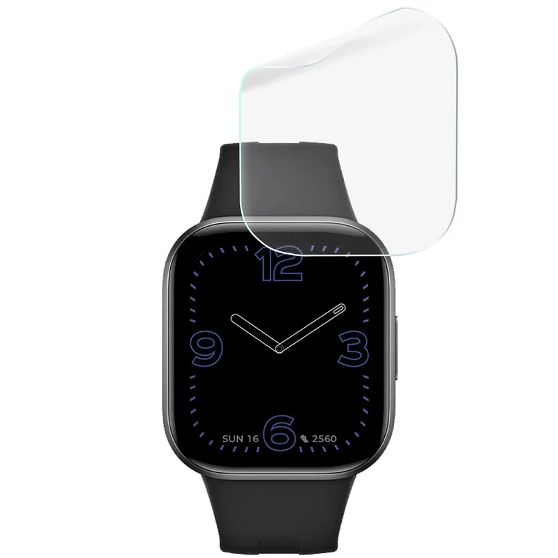 Schutzfolie für den Bildschirm für Xiaomi Redmi Watch 6 Active, Bizon Watch HydroFlex, 3 Stück