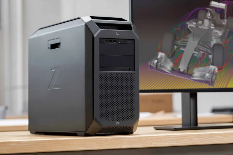 HP Z8 G4 Workstation Tower | 2x Intel Xeon Gold 6136 24Cores | Nvidia RTX | Windows 11 Pro Potenza e Affidabilità per Professionisti