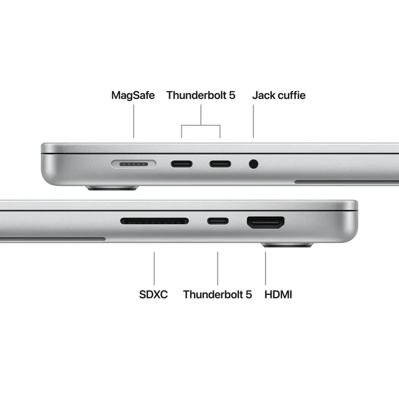 Apple MacBook Pro 16" Chip M5 Pro Nuovo | Ram 24GB | SSD 1TB | Grigio Siderale