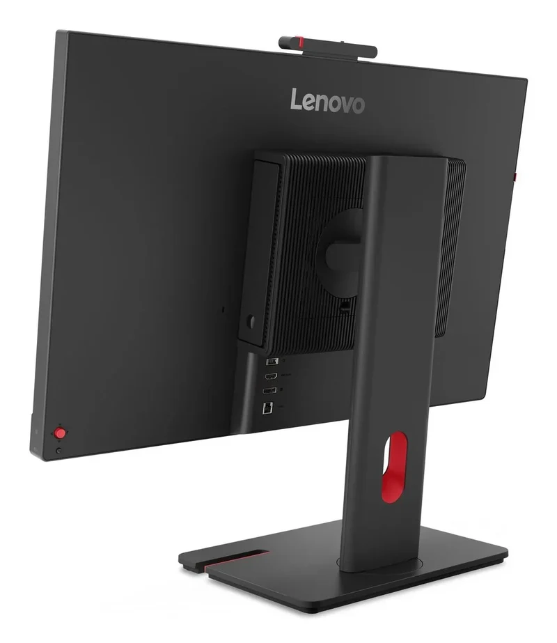 Lenovo ThinkCentre TIO27 Gen6 27" QHD | Intel Core i7-8700T | WebCam Casse Audio FreeDOS Monitor NUOVO