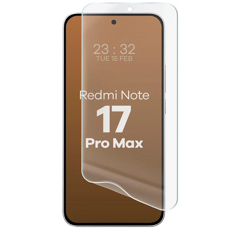 Matte Folie für Xiaomi Redmi Note 17 Pro Max 5G, Bizon Film Matte, 1 Stück