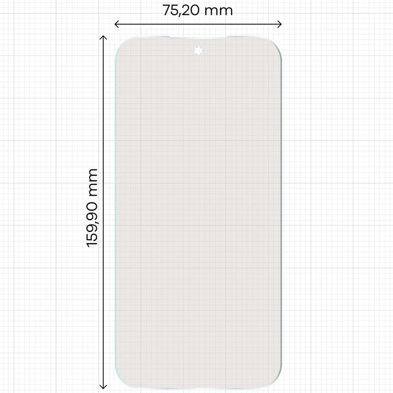 Matte Folie für Xiaomi POCO F9 Ultra, Bizon Film Matte, 1 Stück
