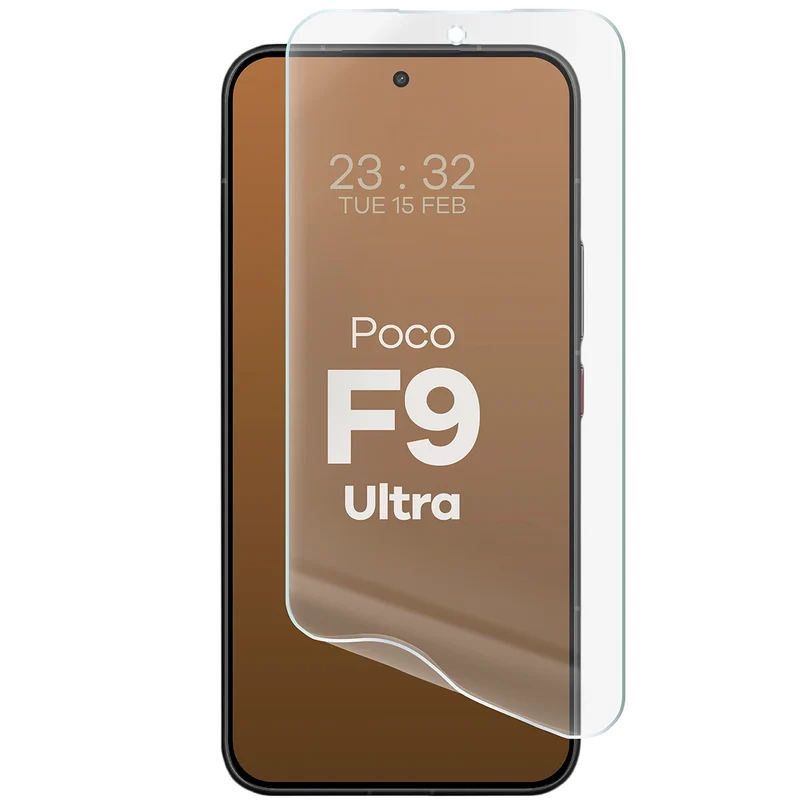 Matte Folie für Xiaomi POCO F9 Ultra, Bizon Film Matte, 1 Stück