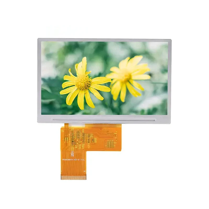 4.3 Zoll HD IPS 800x480px TFT ohne Touchscreen