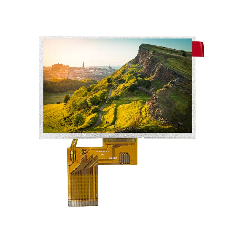 4.3 Zoll HD IPS 800x480px TFT ohne Touchscreen