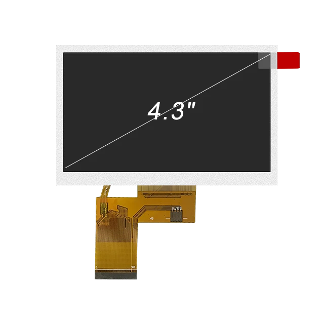 4.3 Zoll IPS-Display (480 x 272 Pixel) mit hoher Helligkeit, TFT-Bildschirm ohne Touchscreen