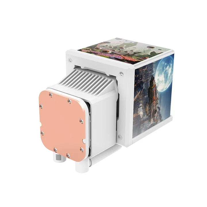 MINECUBE 360 Ultra ARGB AIO Wasserkühlung - Quad-LCD-Cube-Display