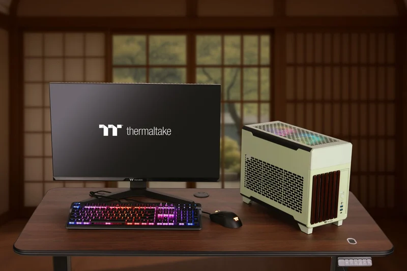 TR100 WS Matcha Green PC Gehäuse