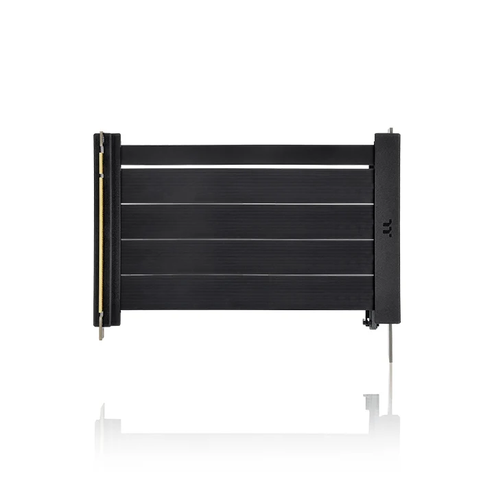 PCI-E 4.0 Dual 90 Degree Riser Cable 130mm Black