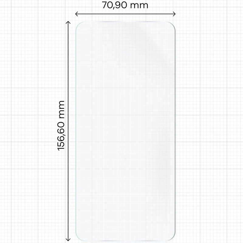 Hydrogel Folie für den Bildschirm für Nothing Phone (3), Bizon Film Hydrogel Front, 1 Stück