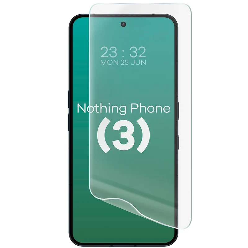 Hydrogel Folie für den Bildschirm für Nothing Phone (3), Bizon Film Hydrogel Front, 1 Stück