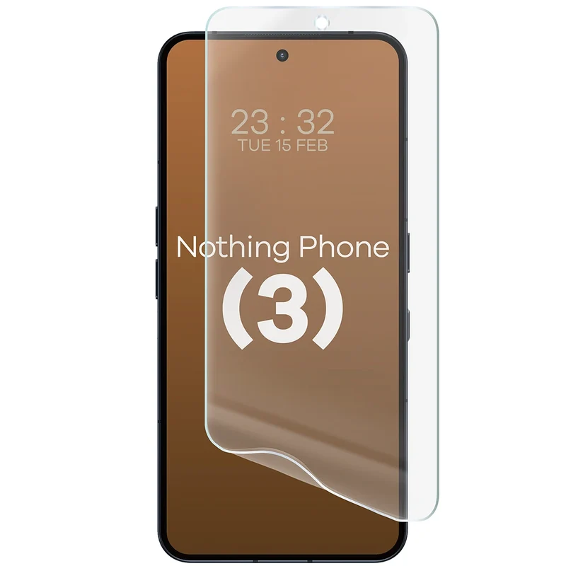 Matte Folie für Nothing Phone (3), Bizon Film Matte, 1 Stück