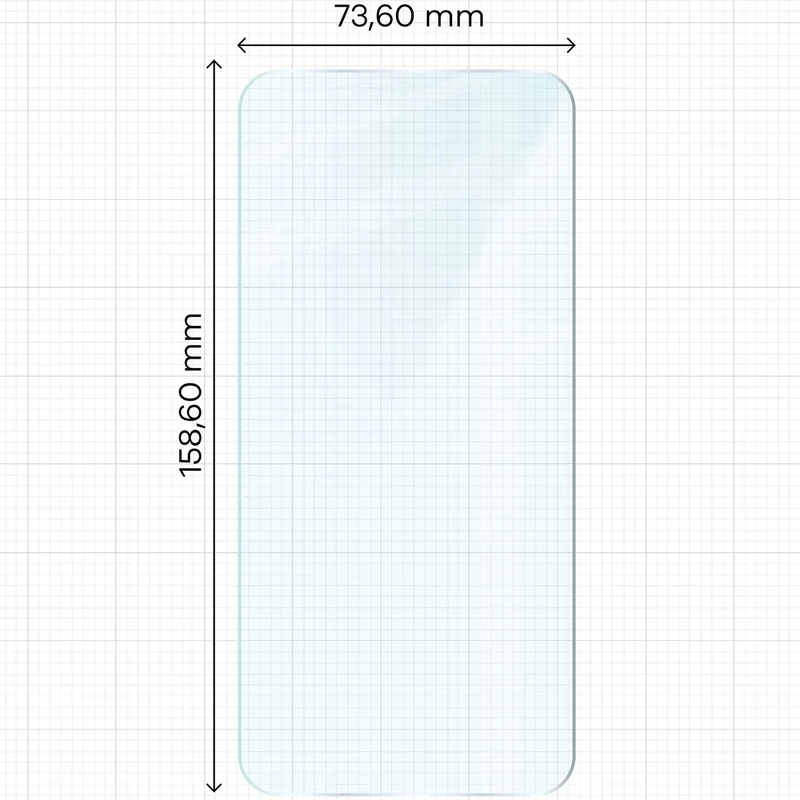 Gehärtetes Glas - 3 Stück + Kameraschutz für Galaxy S26 FE, Bizon Glass Clear Pack