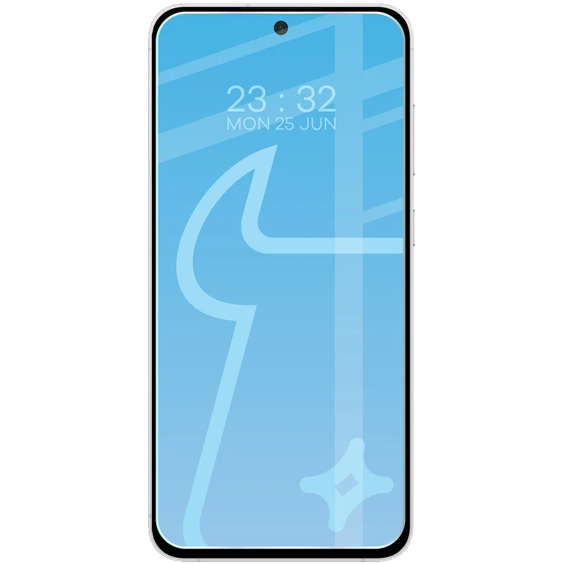 Gehärtetes Glas - 3 Stück + Kameraschutz für Galaxy S26 FE, Bizon Glass Clear Pack