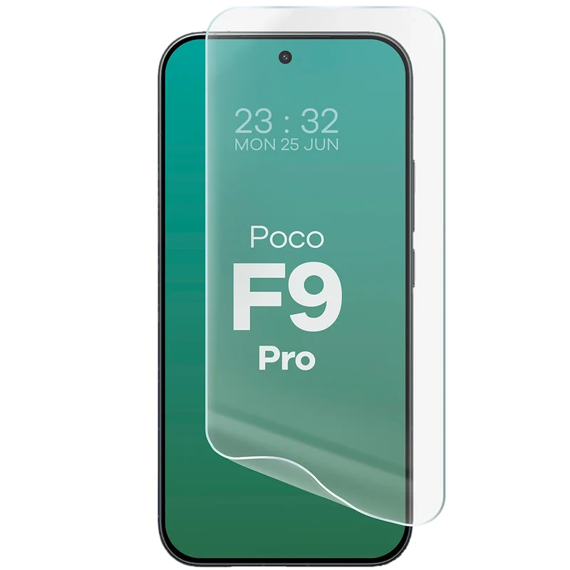 Hydrogel Folie für den Bildschirm für Xiaomi POCO F9 Pro, Bizon Film Hydrogel Front, 1 Stück