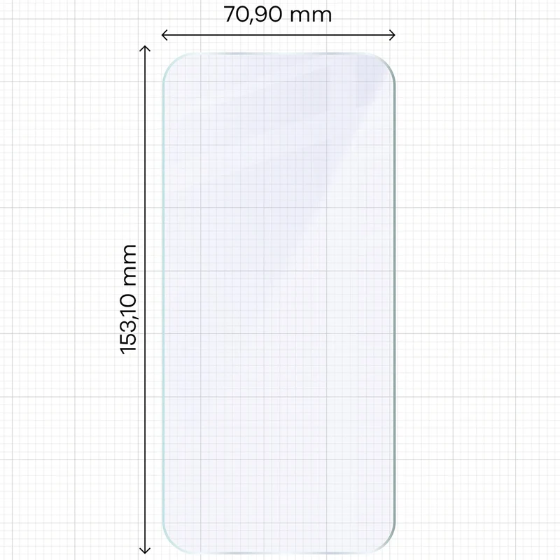 Flexibles Hybridglas für Xiaomi POCO F9 Pro, Bizon Hybrid Mule