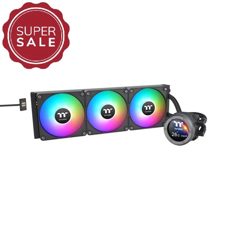 TH420 V2 Ultra EX ARGB Sync AIO Wasserkühlung - LCD-Display