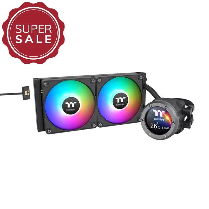 TH280 V2 Ultra EX ARGB AIO Wasserkühlung - LCD-Display