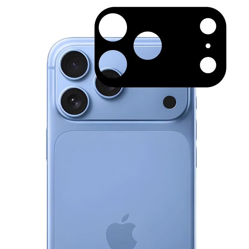 Gehärtetes Glas - 2 Stück + Kameraschutz für iPhone 18 Pro, Bizon Glass Edge Pack,