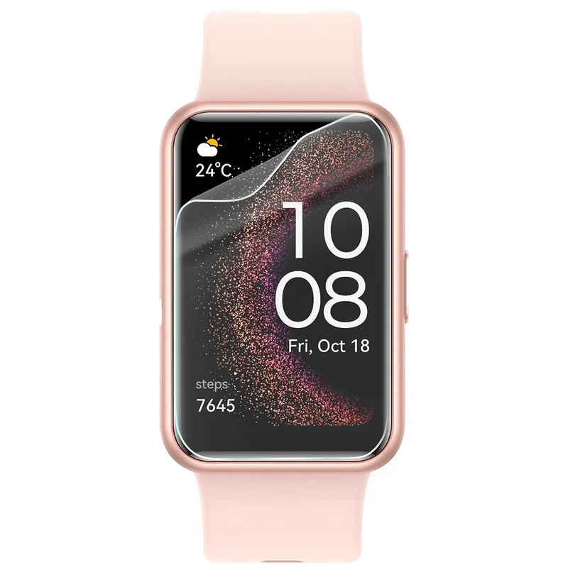 Schutzfolie für den Bildschirm für Huawei Watch Fit SE, Bizon Watch HydroFlex, 3 Stück