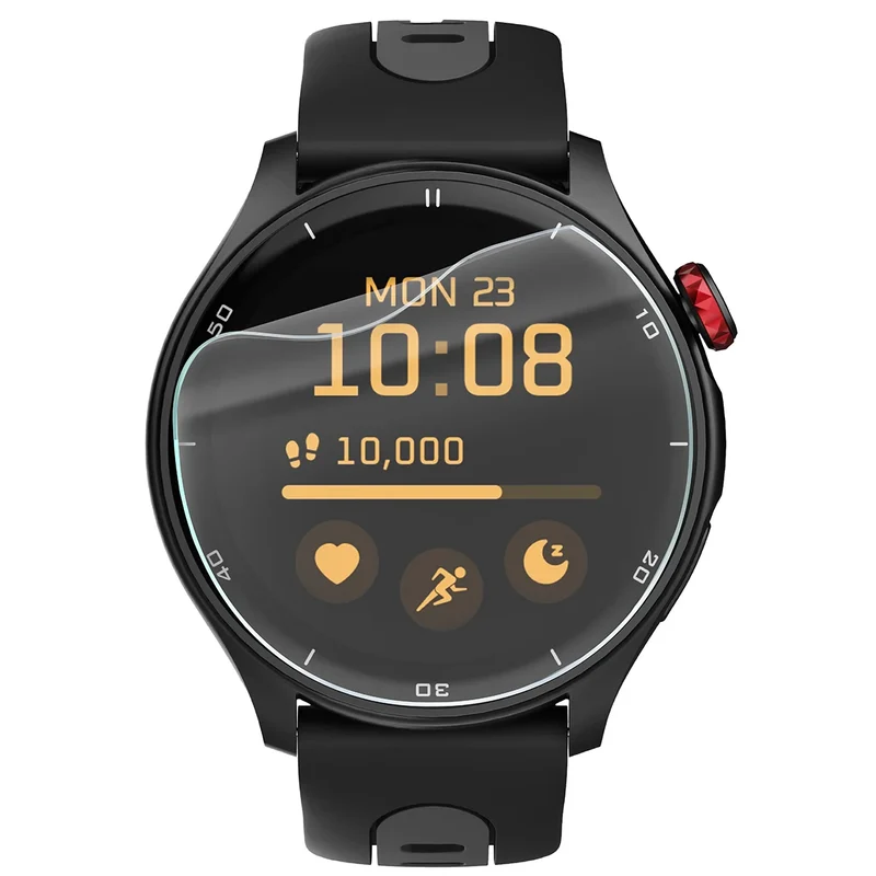 Schutzfolie für den Bildschirm für myPhone Watch Adventure, Bizon Watch HydroFlex, 3 Stück