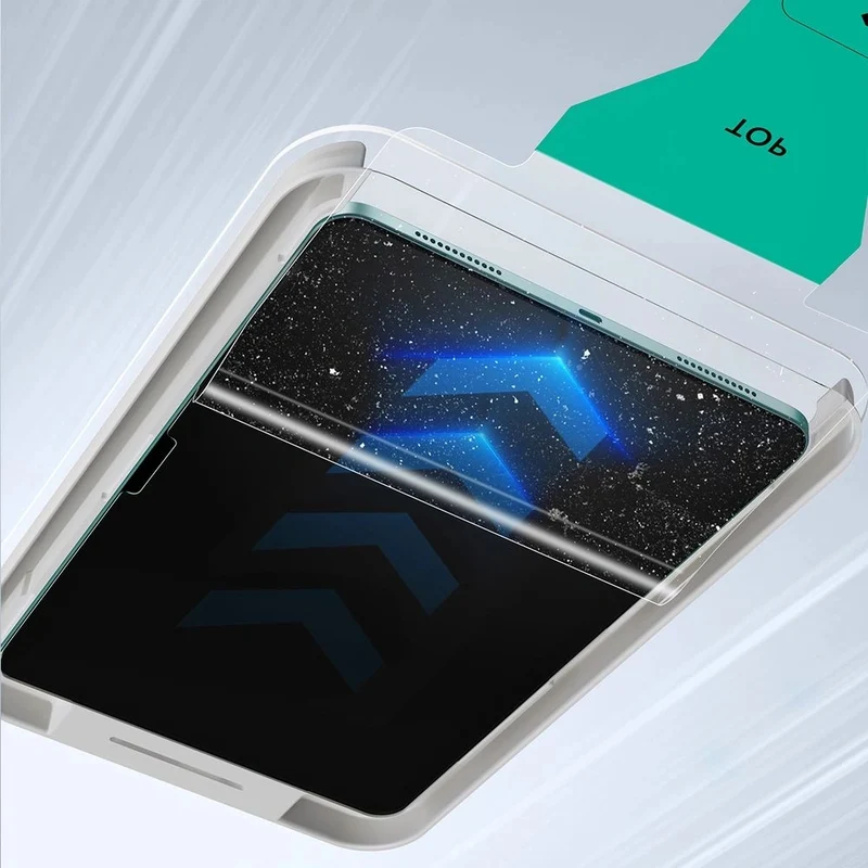 Gehärtetes Glas mit Positionierrahmen für iPad Pro 13" M5 2025 / M4 2024, ESR UltraFit Tempered Glass, 2 Stück