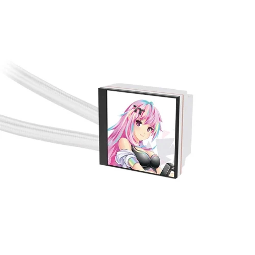 MAGFloe 360 Ultra AIO Wasserkühlung - LCD-Display