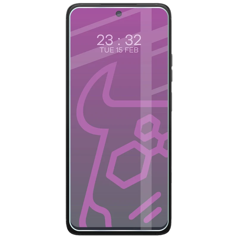 Flexibles Hybridglas für Motorola Moto G37 Power 5G, Bizon Hybrid Mule Duo, 2 Stück
