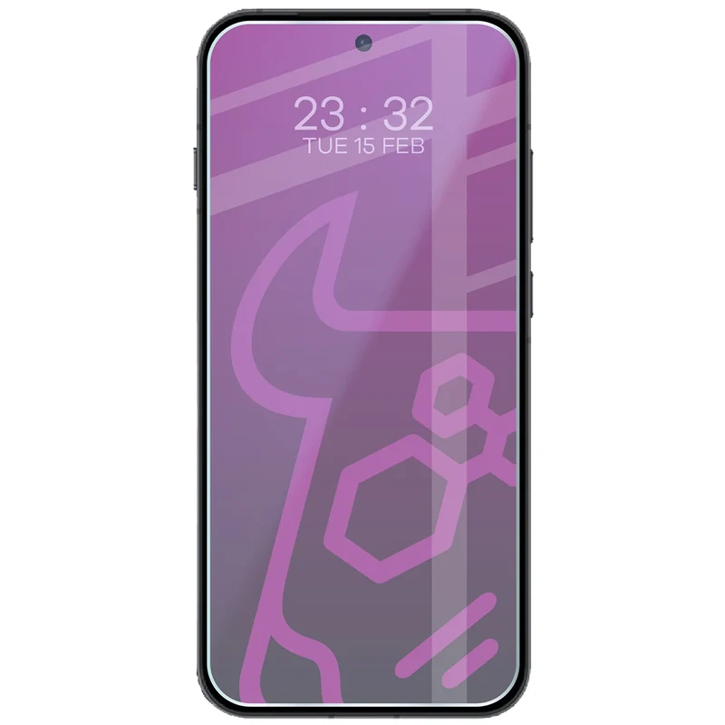 Flexibles Hybridglas für OPPO Reno16 Pro, Bizon Hybrid Mule