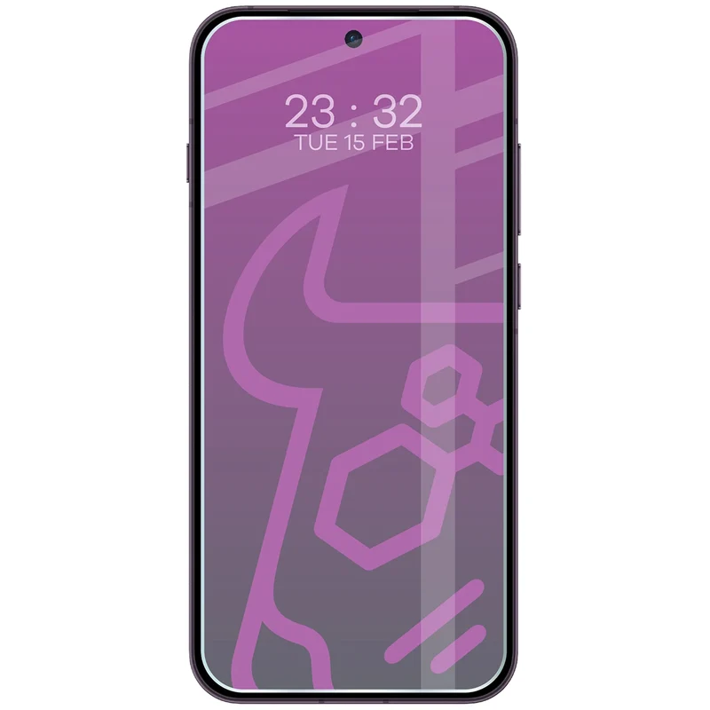 Flexibles Hybridglas für OPPO Reno16, Bizon Hybrid Mule