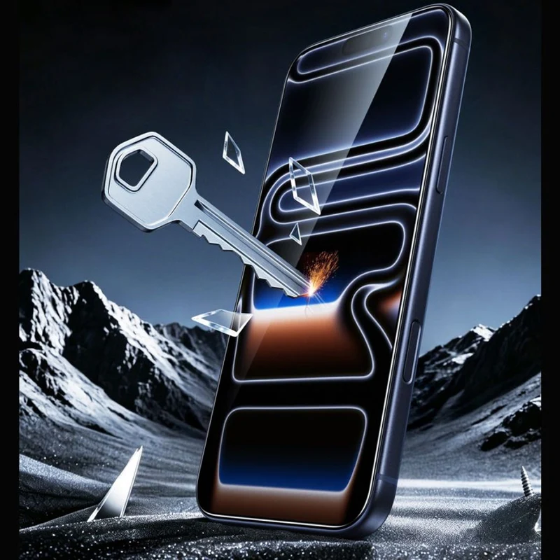 Gehärtetes Glas mit Positionierungsrahmen für iPhone 18 Pro / 17 Pro, ESR UltraFit Armorite Tempered Glass, 2 Stück