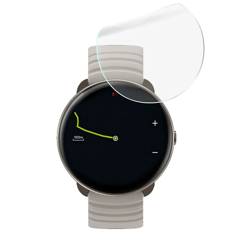 Schutzfolie für den Bildschirm für Hammer Ventus, Bizon Watch HydroFlex, 3 Stück