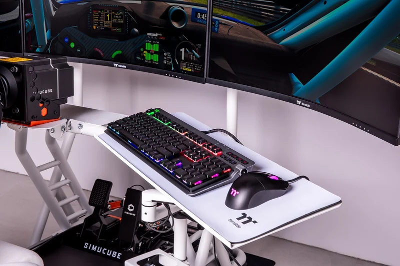 Sim Racing Keyboard & Mouse Tray