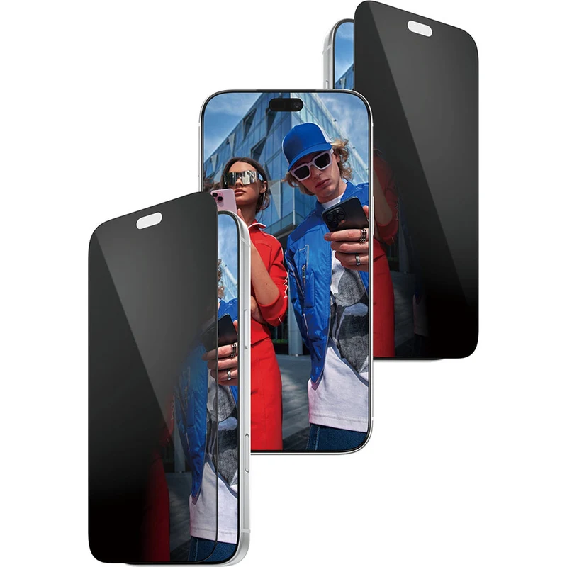 Sichtschutzglas mit Applikator für iPhone 18 Pro Max, PanzerGlass 2-Way Ultra-Wide Fit Privacy Plus EasyAligner