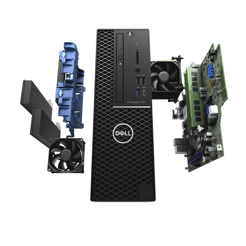 Bundle PC + Monitor Curvo 34" | Dell Precision 3431 SFF i9 + U3417W WQHD Ricondizionato FreeDOS
