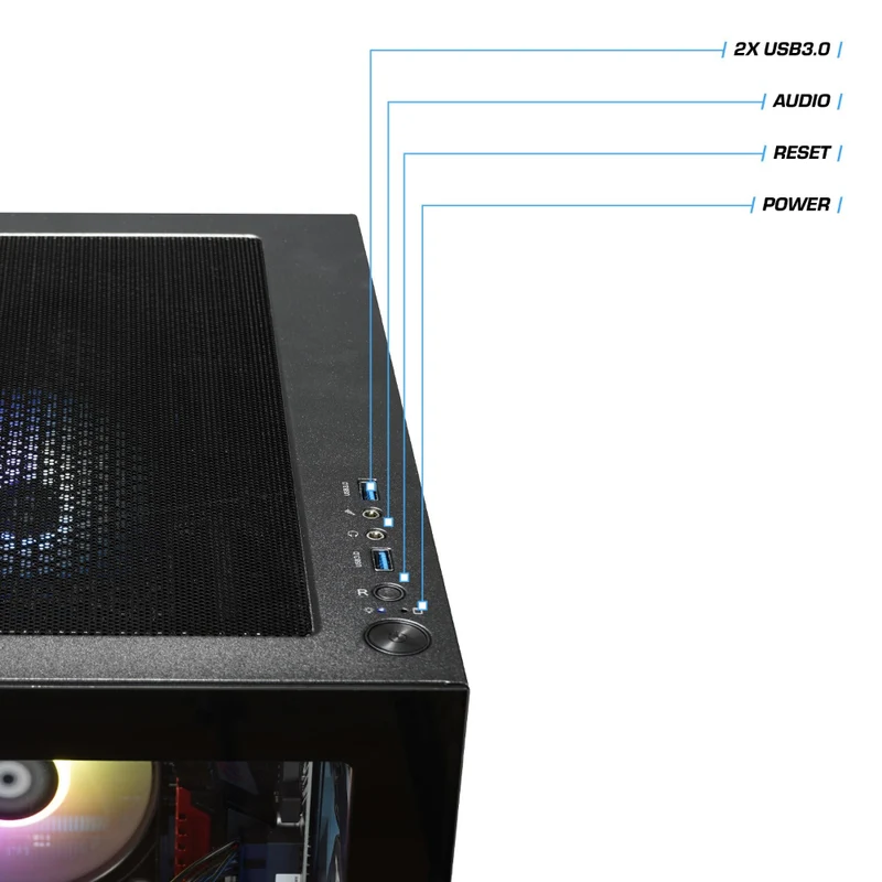 Blue Kobold RTX 5070 Black LCGS Gaming PC
