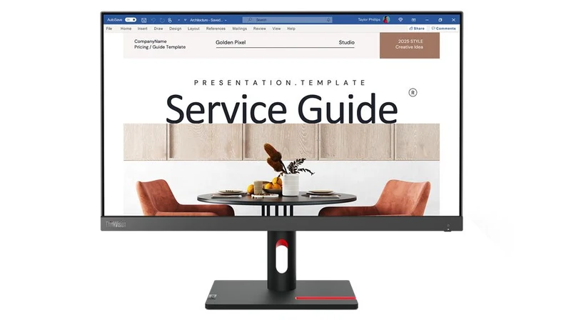 Lenovo Ts Thinkvision S24I-30 23.8Fhd Ips Vga,Hdmi