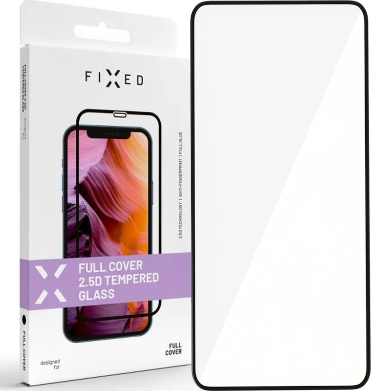 Gehärtetes Glas für Huawei Nova 11 SE/12 SE, Fixed Full Cover 2.5D Tempered Glass, mit Schwarzen Rahmen