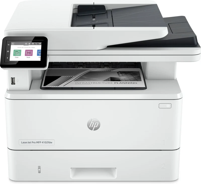 HP LJ PRO MFP 4102FDW FAX 40PM ETH WIFI USB FR 1YW