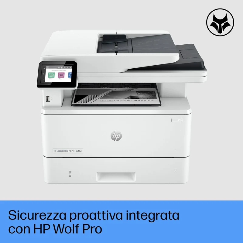 HP LJ PRO MFP 4102FDW FAX 40PM ETH WIFI USB FR 1YW