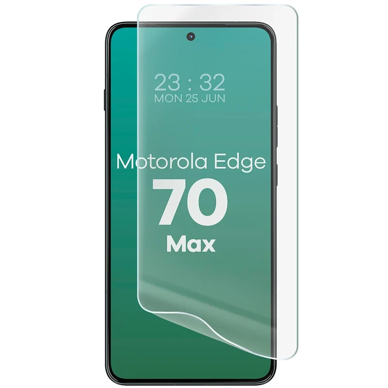 Hydrogel Folie für den Bildschirm für Motorola Edge 70 Max, Bizon Film Hydrogel Front, 1 Stück