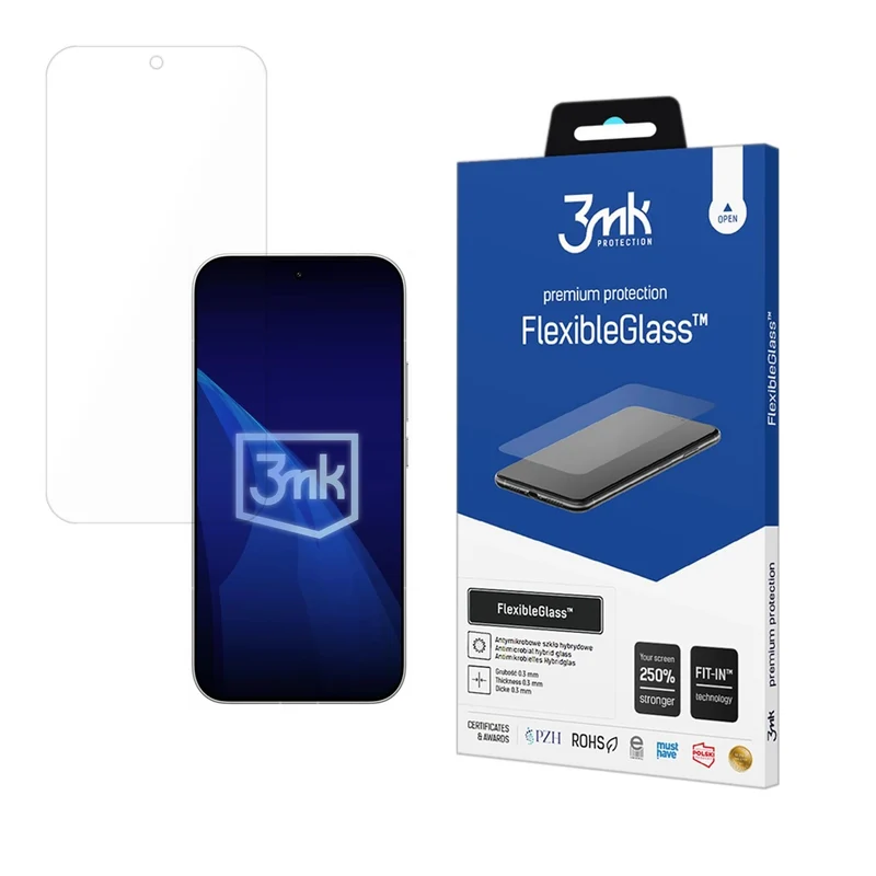 Hybridglas für Xiaomi POCO F9 Pro, 3mk FlexibleGlass
