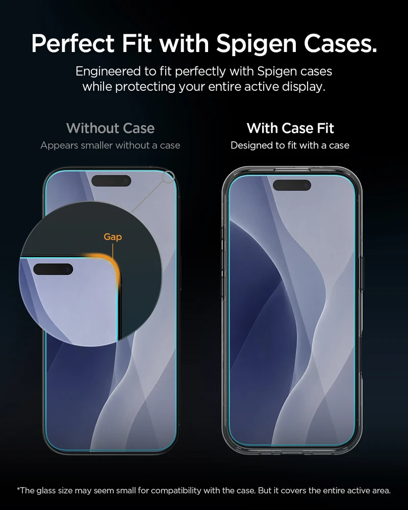 Antireflex Glas für iPhone 18 Pro / 17 Pro, Spigen Glas.tR AlignMaster S AR 2-Pack