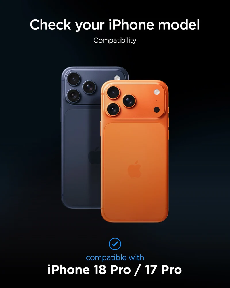 Antireflex Glas für iPhone 18 Pro / 17 Pro, Spigen Glas.tR AlignMaster S AR 2-Pack
